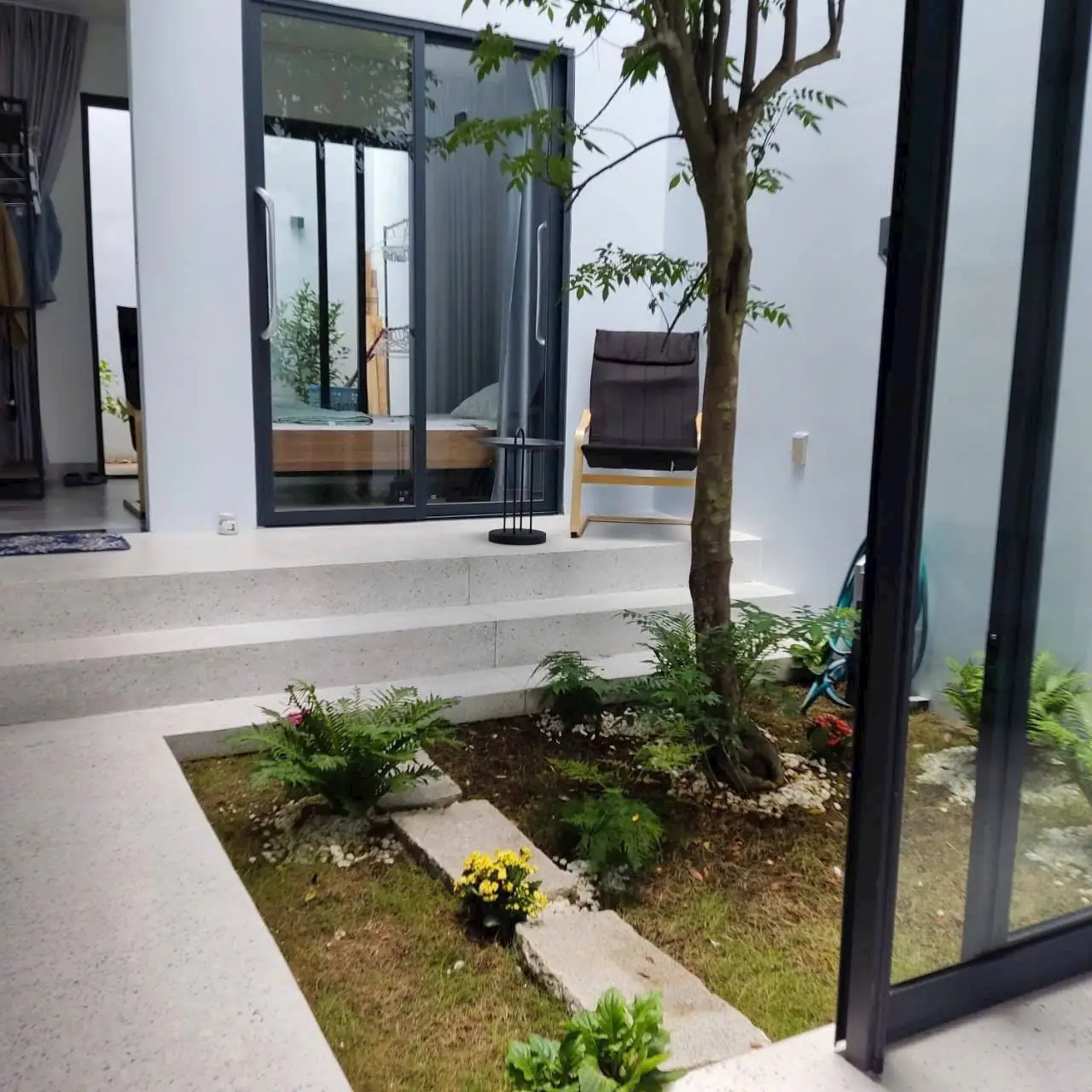 Sàn terrazzo hoàn thiện tại nhà ở